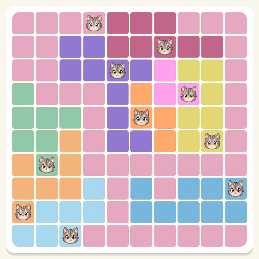 Meowdoku Level 620 Answer, Cheat & Solution