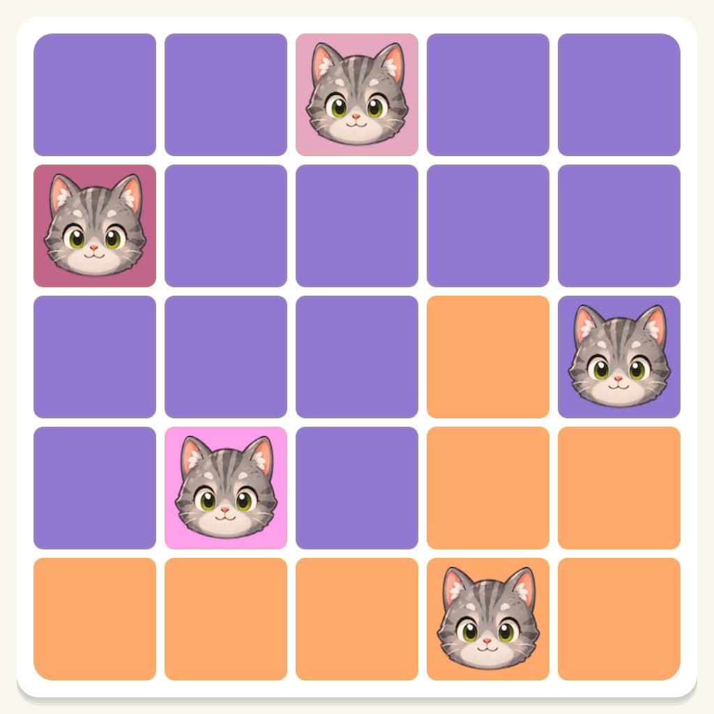 Meowdoku Level 3 Answer, Cheat & Solution