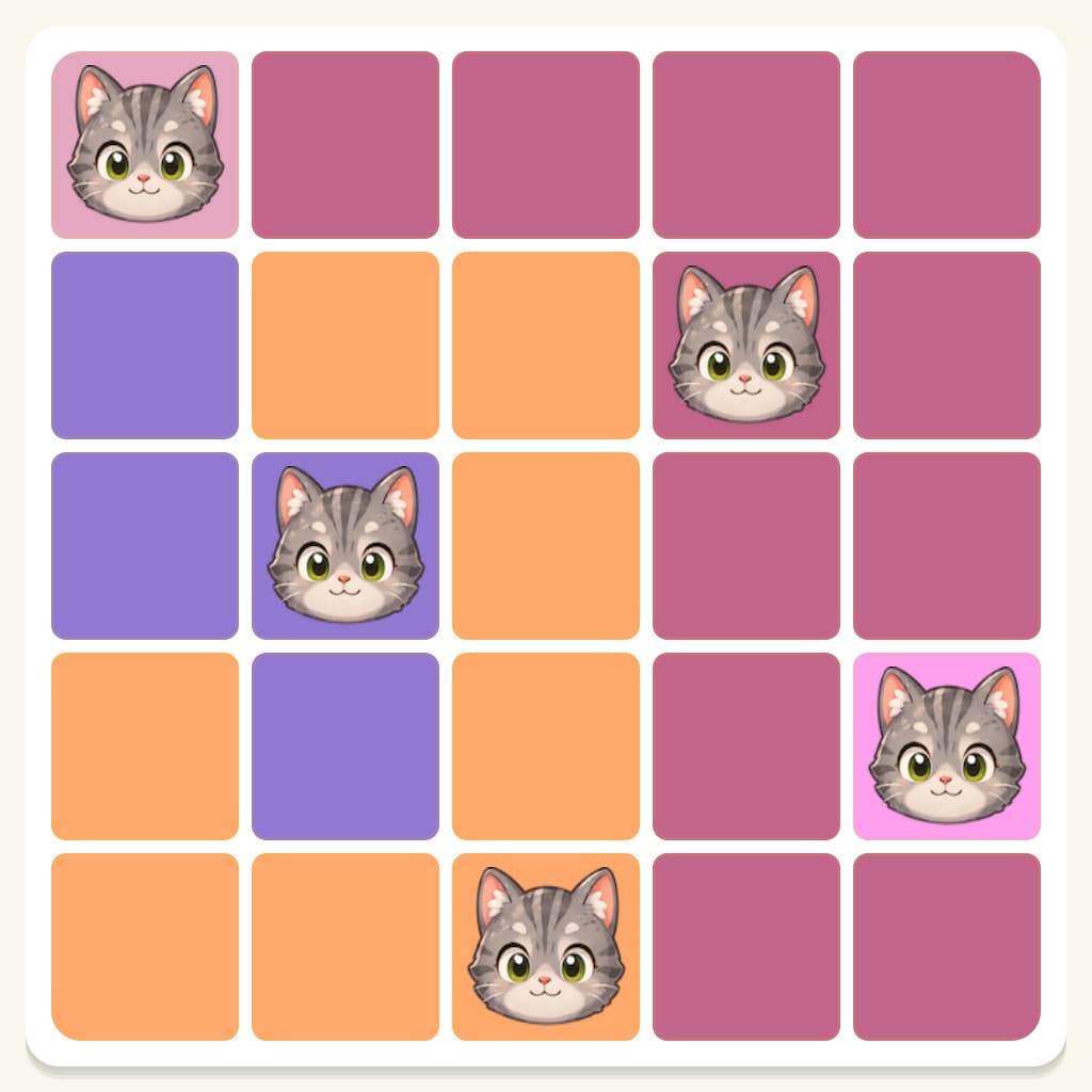 Meowdoku Level 7 Screenshot