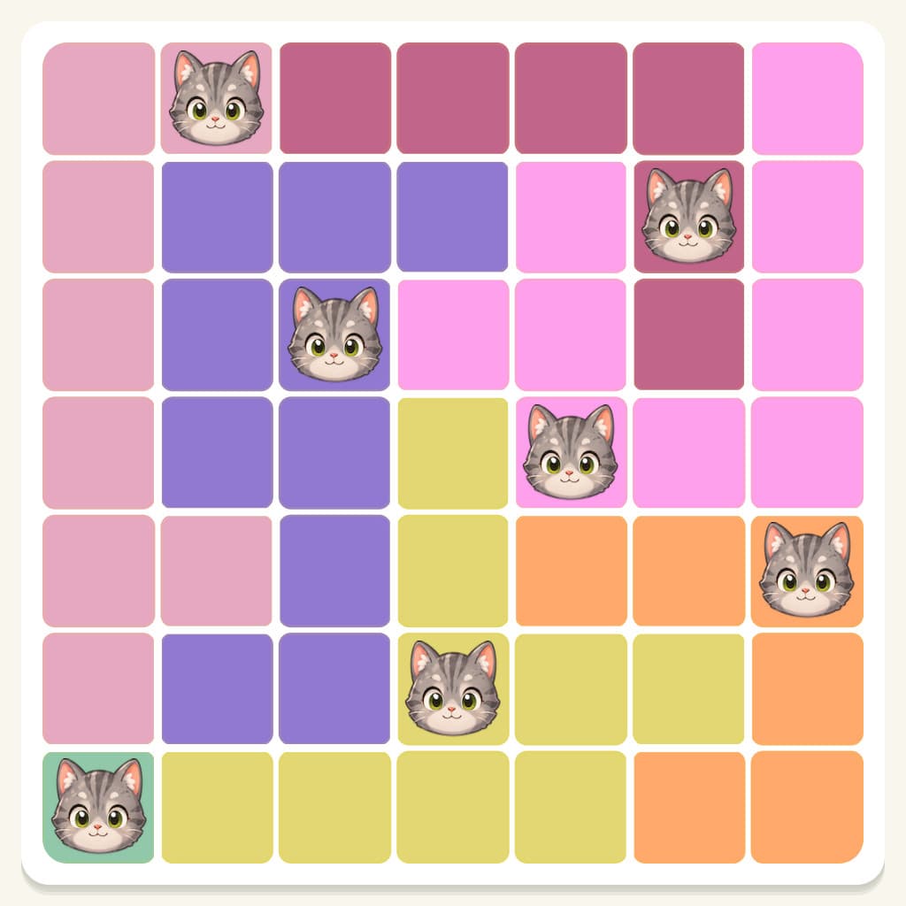 Meowdoku Level 143 Screenshot