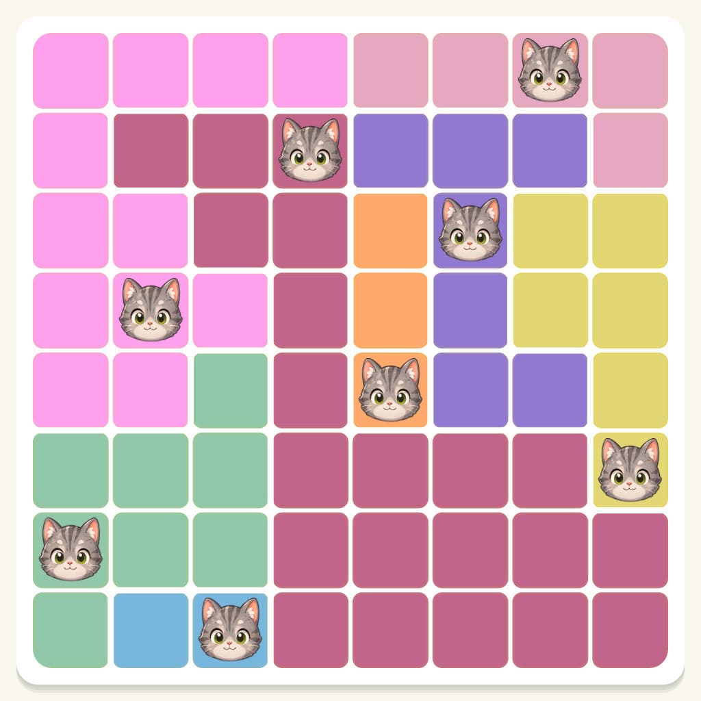 Meowdoku Level 717 Screenshot