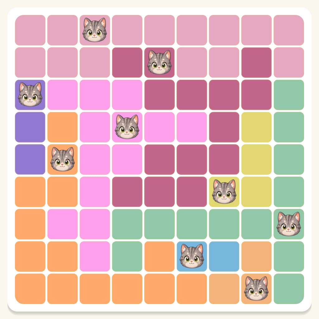 Meowdoku Level 554 Screenshot