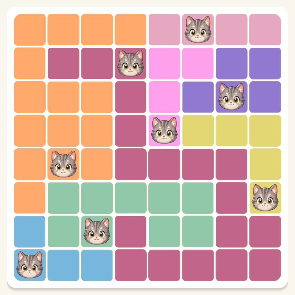Meowdoku Level 687 Answer, Cheat & Solution