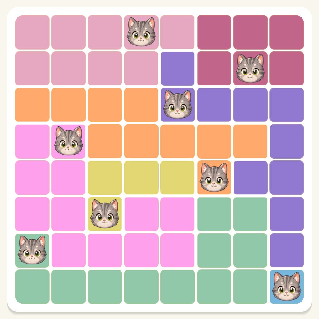Meowdoku Level 769 Answer, Cheat & Solution