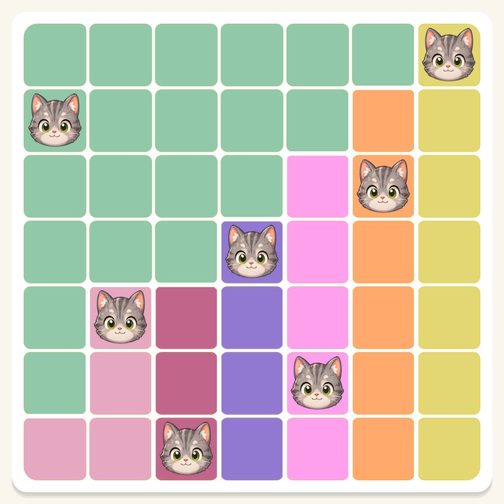 Meowdoku Level 62 Screenshot