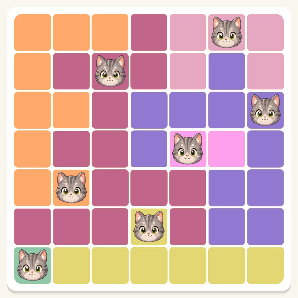 Meowdoku Level 321 Answer, Cheat & Solution