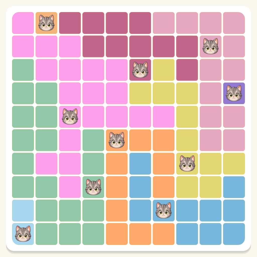 Meowdoku Level 265 Screenshot