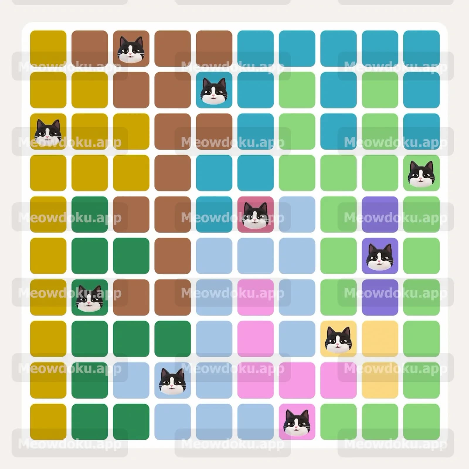Meowdoku Level 298 Screenshot
