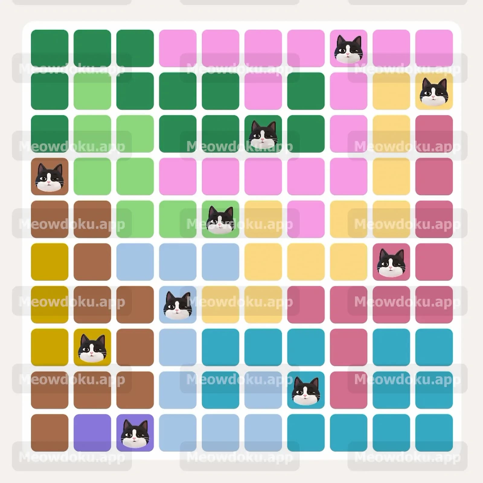 Meowdoku Level 230 Screenshot