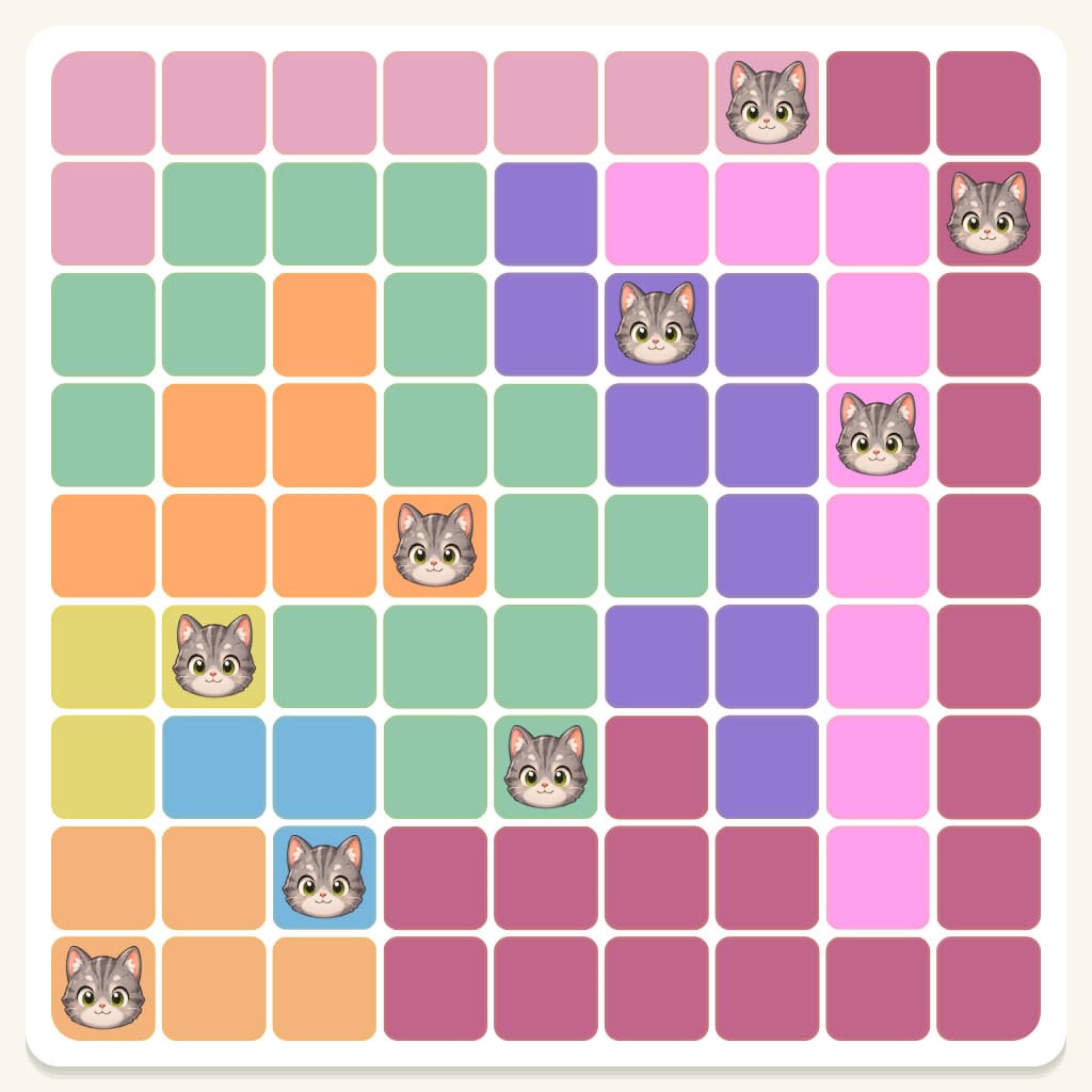 Meowdoku Level 768 Screenshot