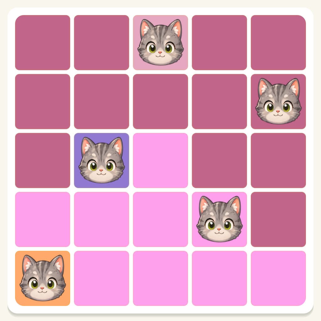 Meowdoku Level 4 Answer, Cheat & Solution