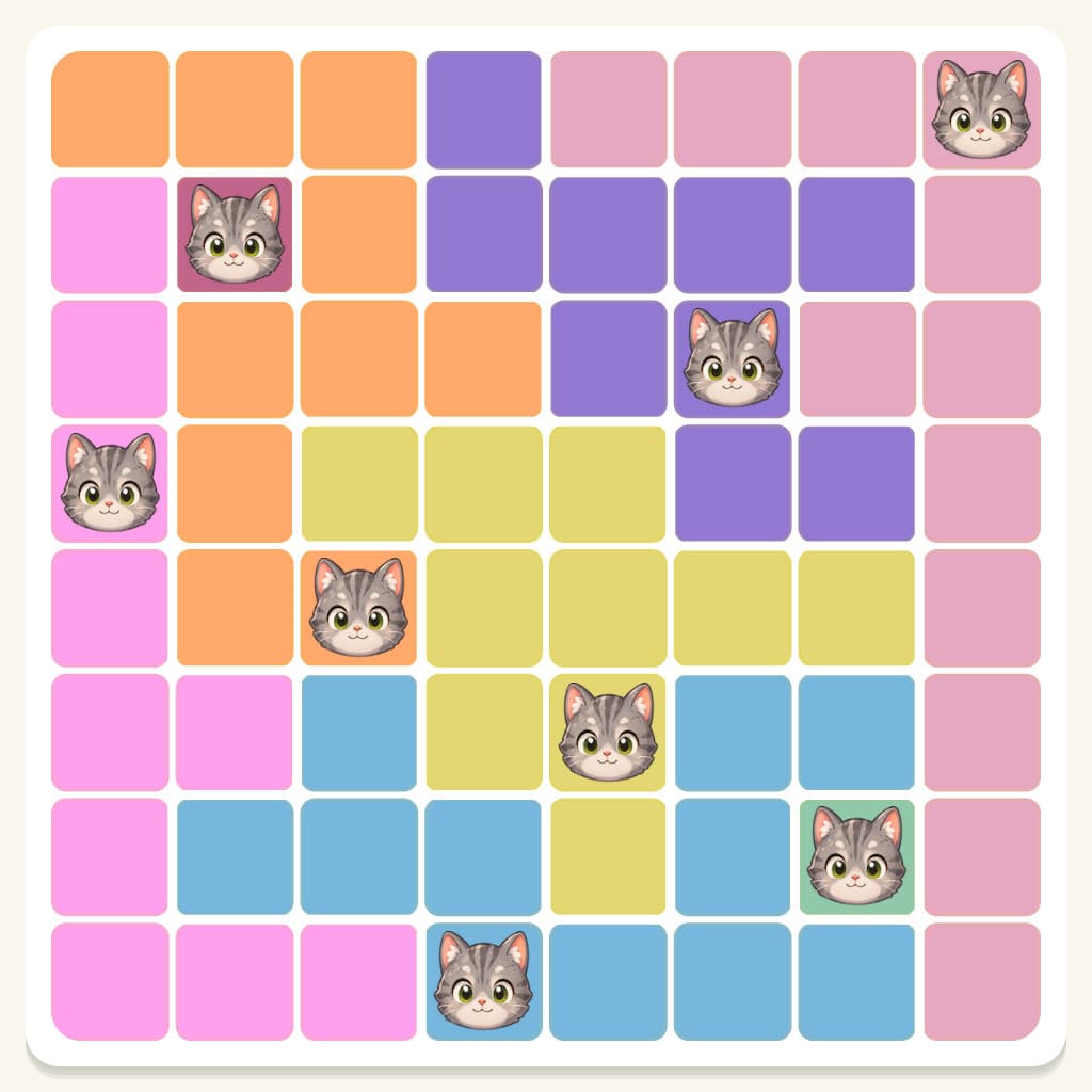 Meowdoku Level 209 Screenshot