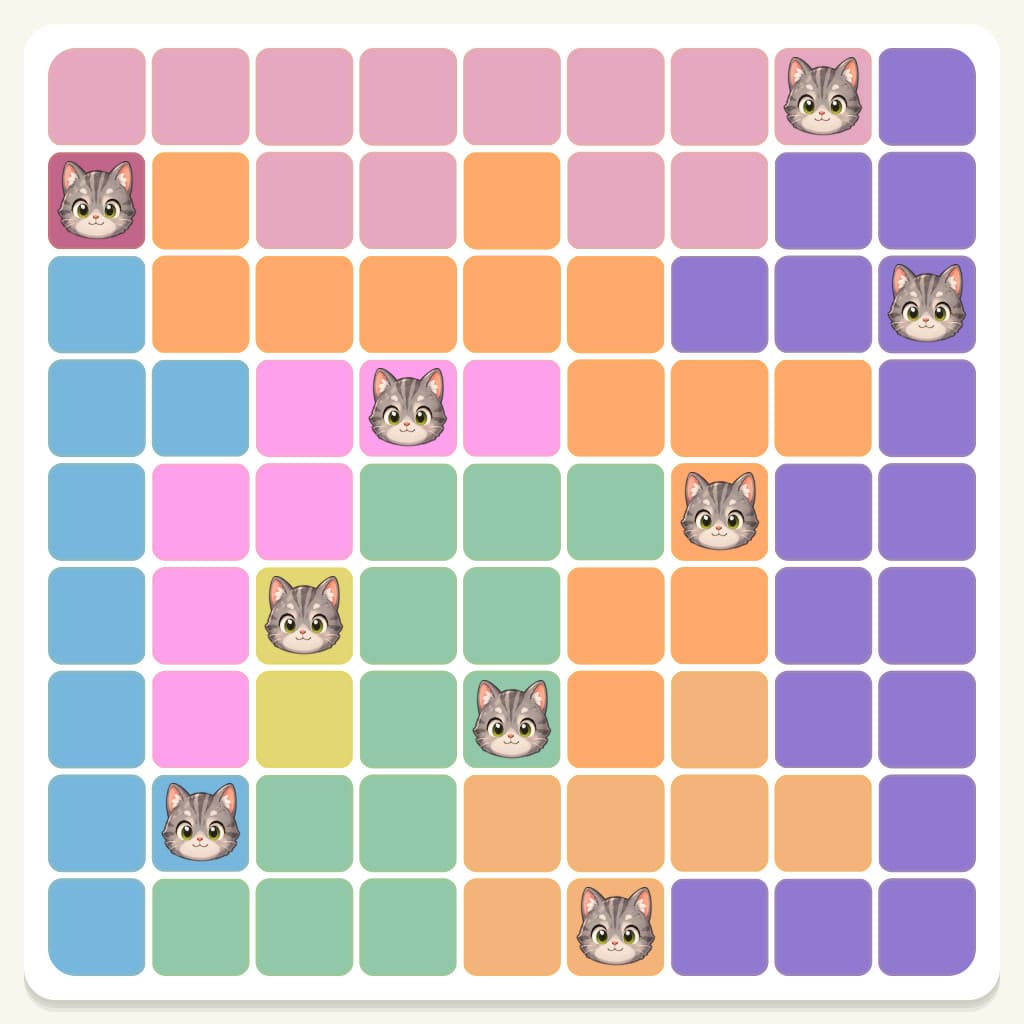 Meowdoku Level 828 Screenshot