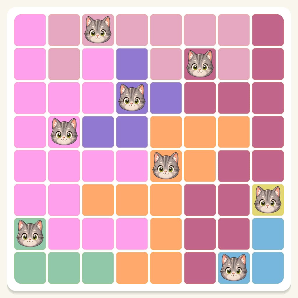 Meowdoku Level 152 Screenshot