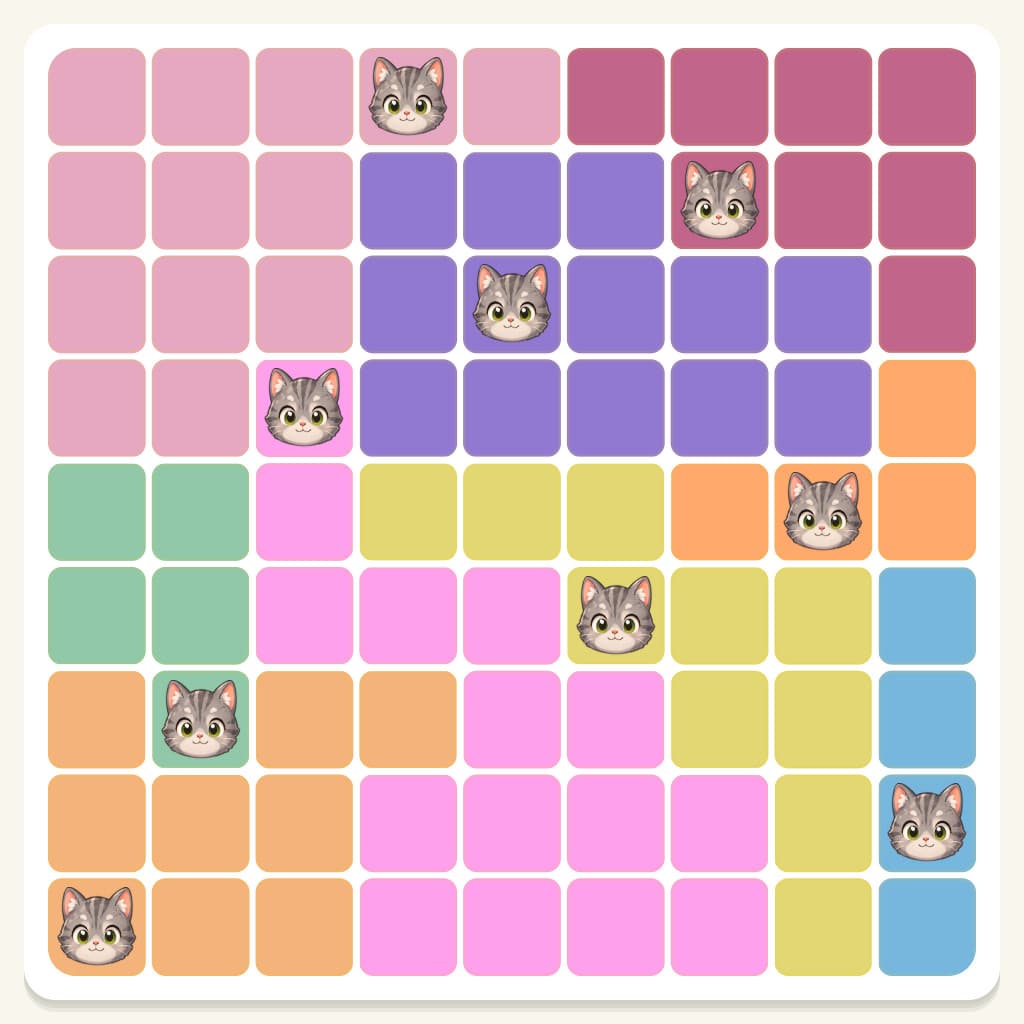 Meowdoku Level 978 Screenshot