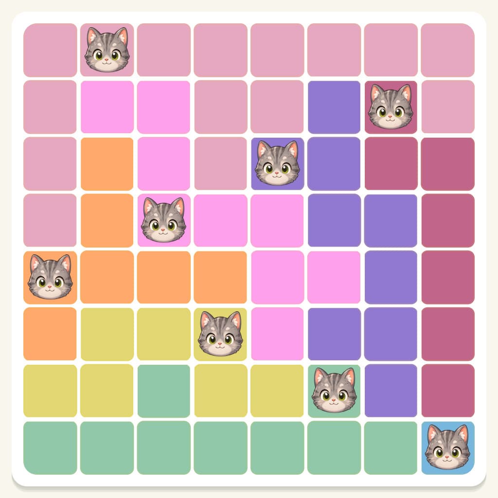 Meowdoku Level 147 Screenshot