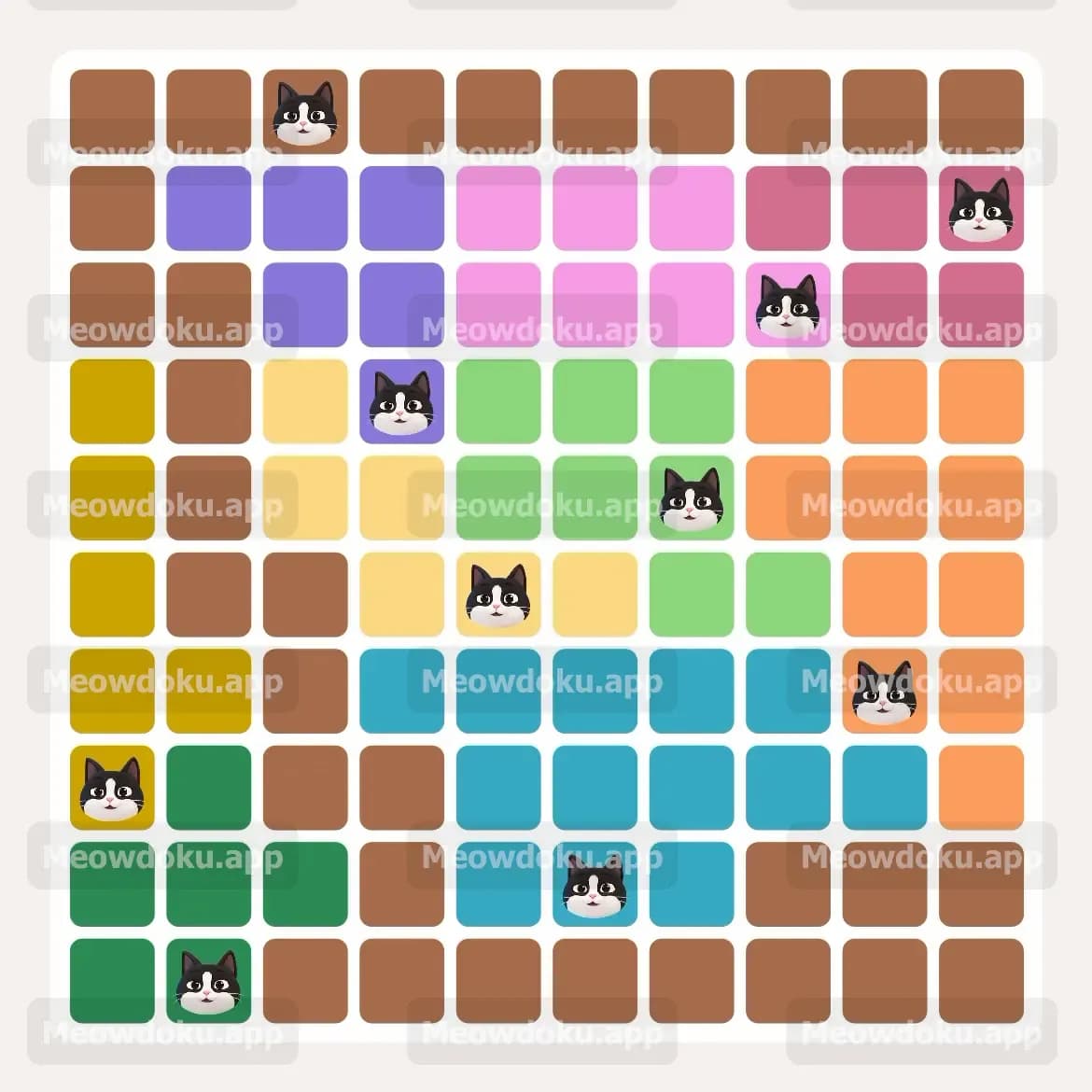 Meowdoku Level 145 Screenshot