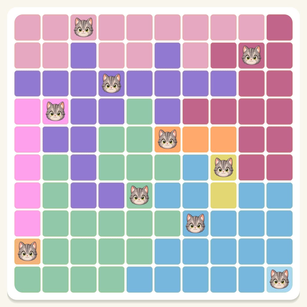 Meowdoku Level 315 Answer, Cheat & Solution