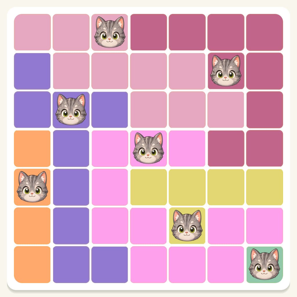 Meowdoku Level 503 Answer, Cheat & Solution