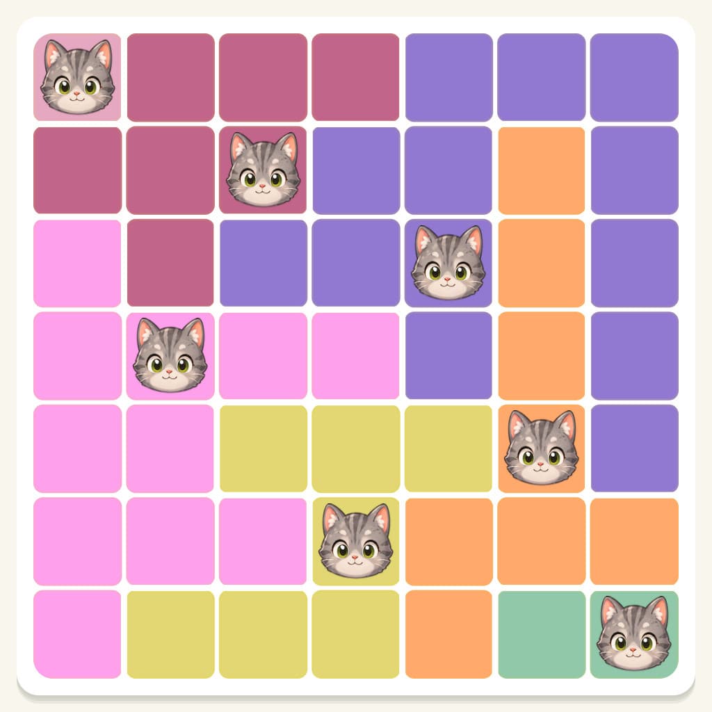 Meowdoku Level 443 Screenshot