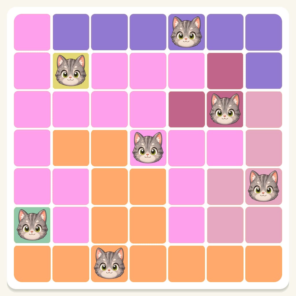 Meowdoku Level 991 Answer, Cheat & Solution