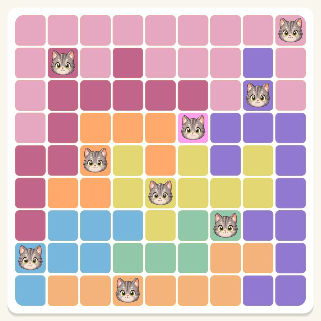 Meowdoku Level 428 Screenshot