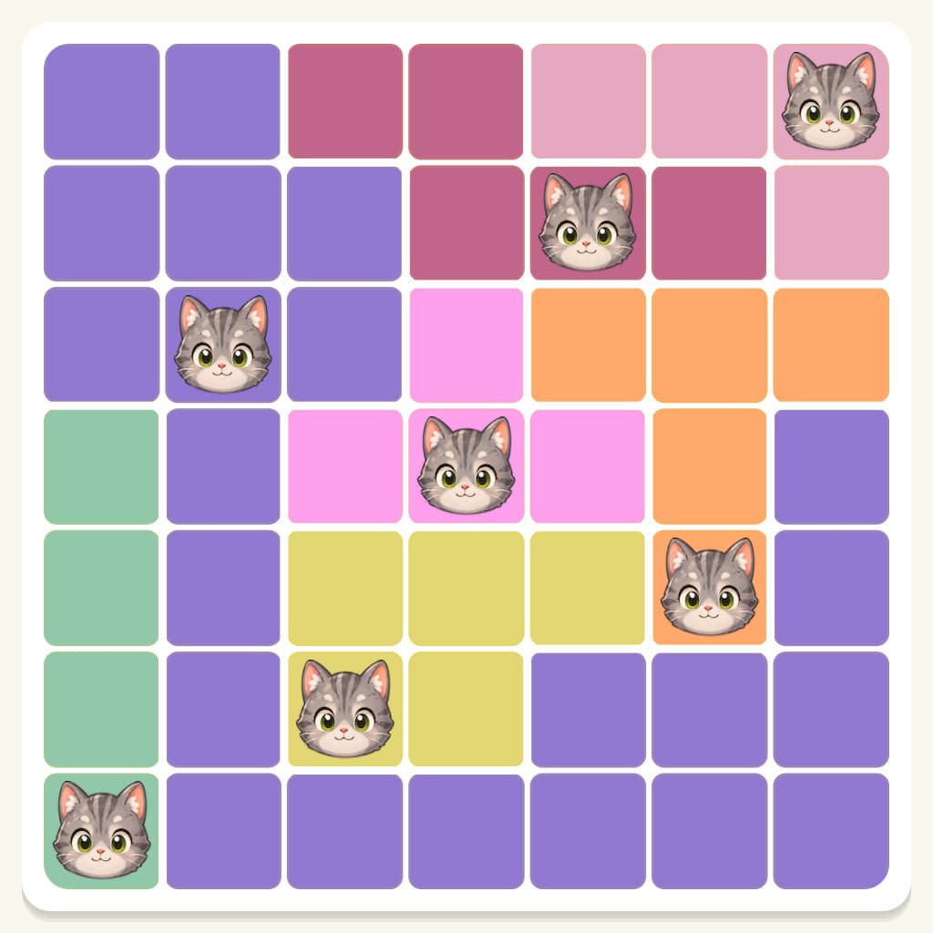 Meowdoku Level 956 Screenshot