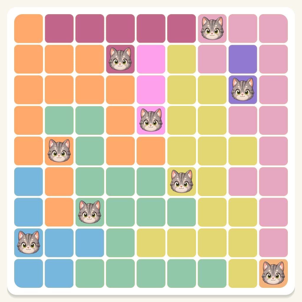 Meowdoku Level 574 Screenshot