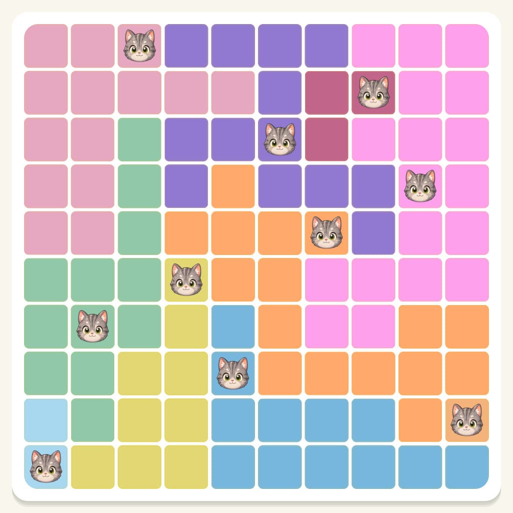 Meowdoku Level 420 Answer, Cheat & Solution
