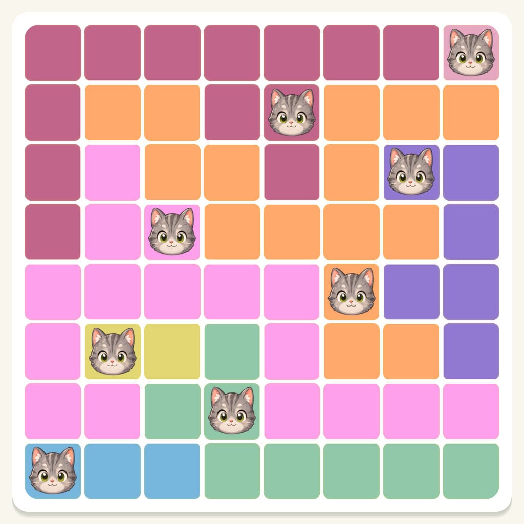 Meowdoku Level 142 Screenshot
