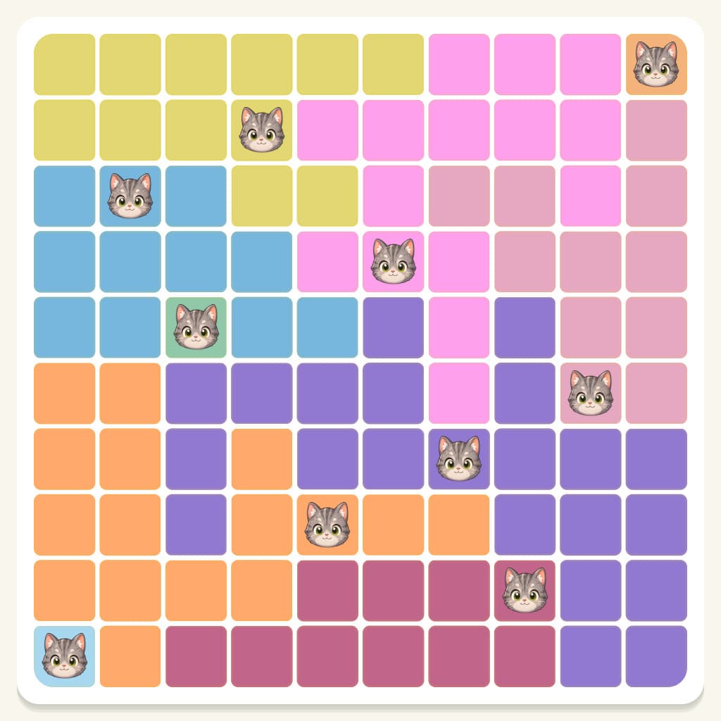 Meowdoku Level 835 Screenshot