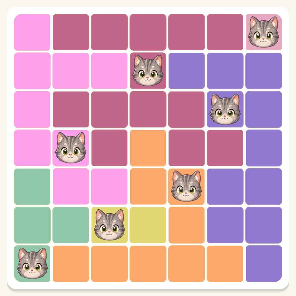 Meowdoku Level 313 Answer, Cheat & Solution