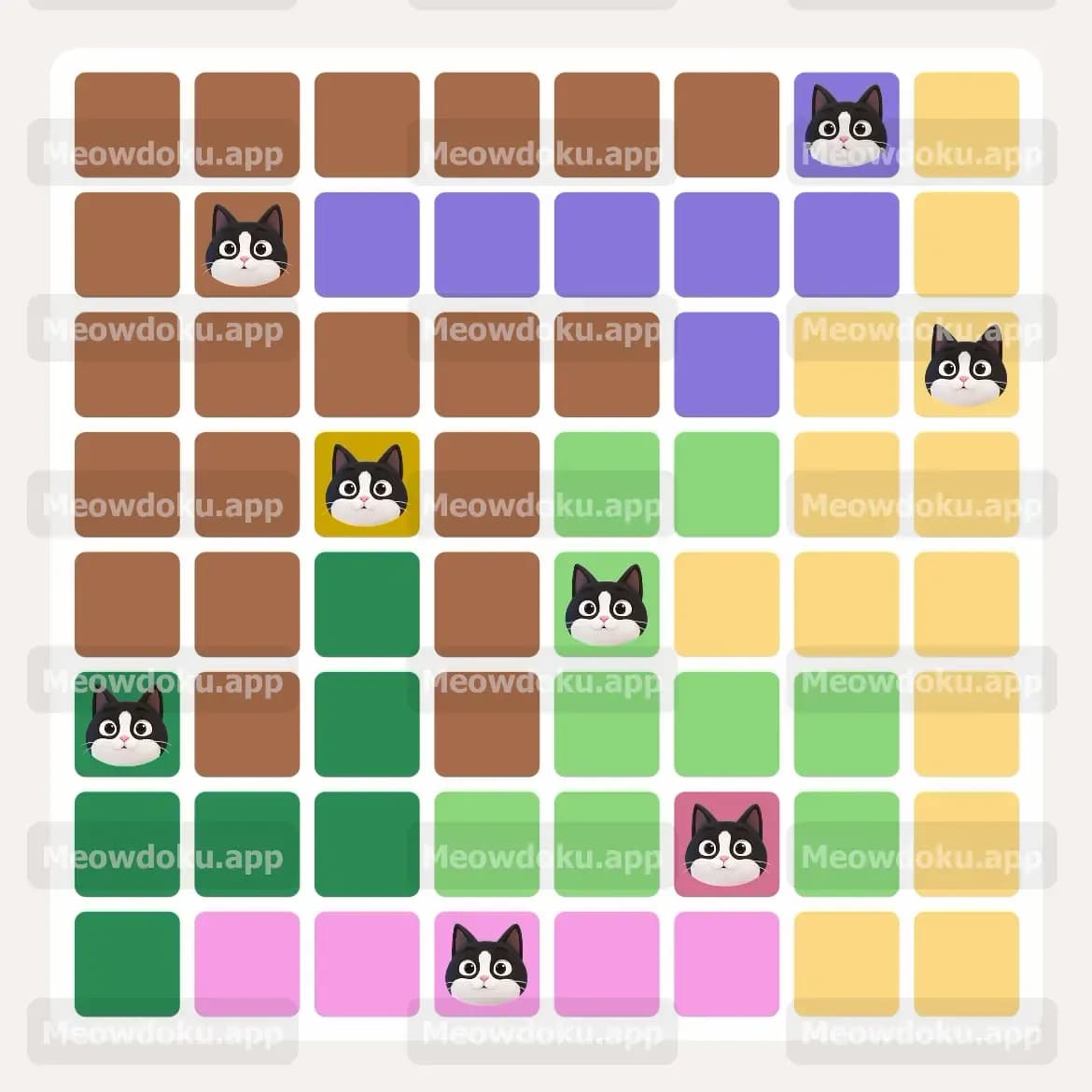 Meowdoku Level 41 Screenshot