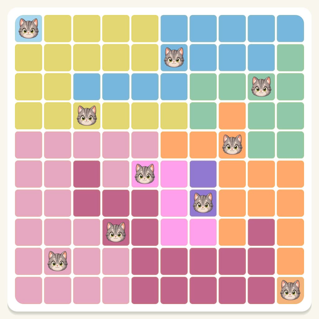 Meowdoku Level 645 Screenshot