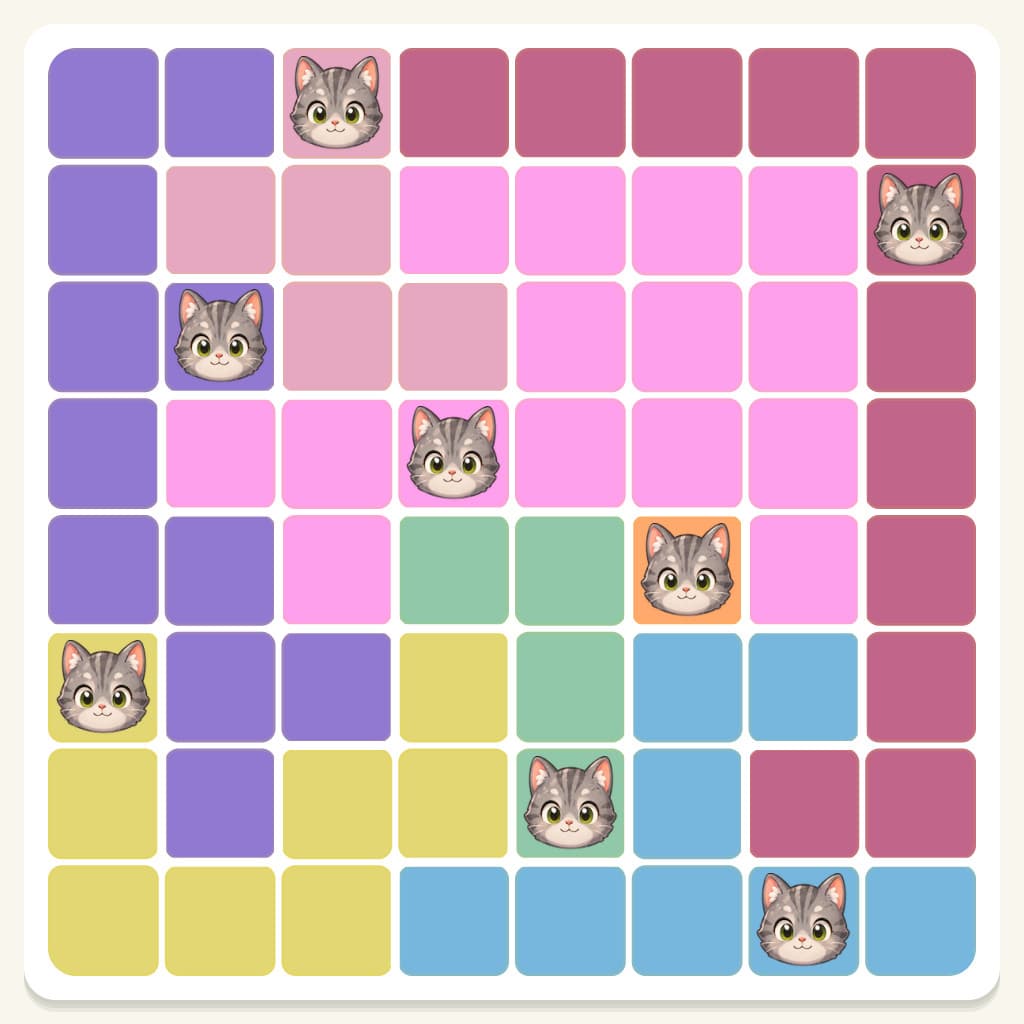 Meowdoku Level 367 Answer, Cheat & Solution