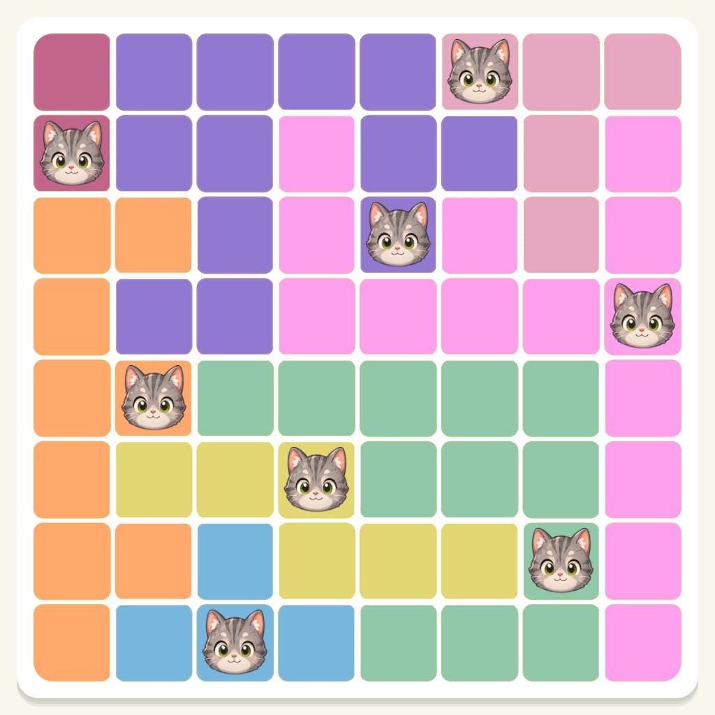 Meowdoku Level 169 Screenshot