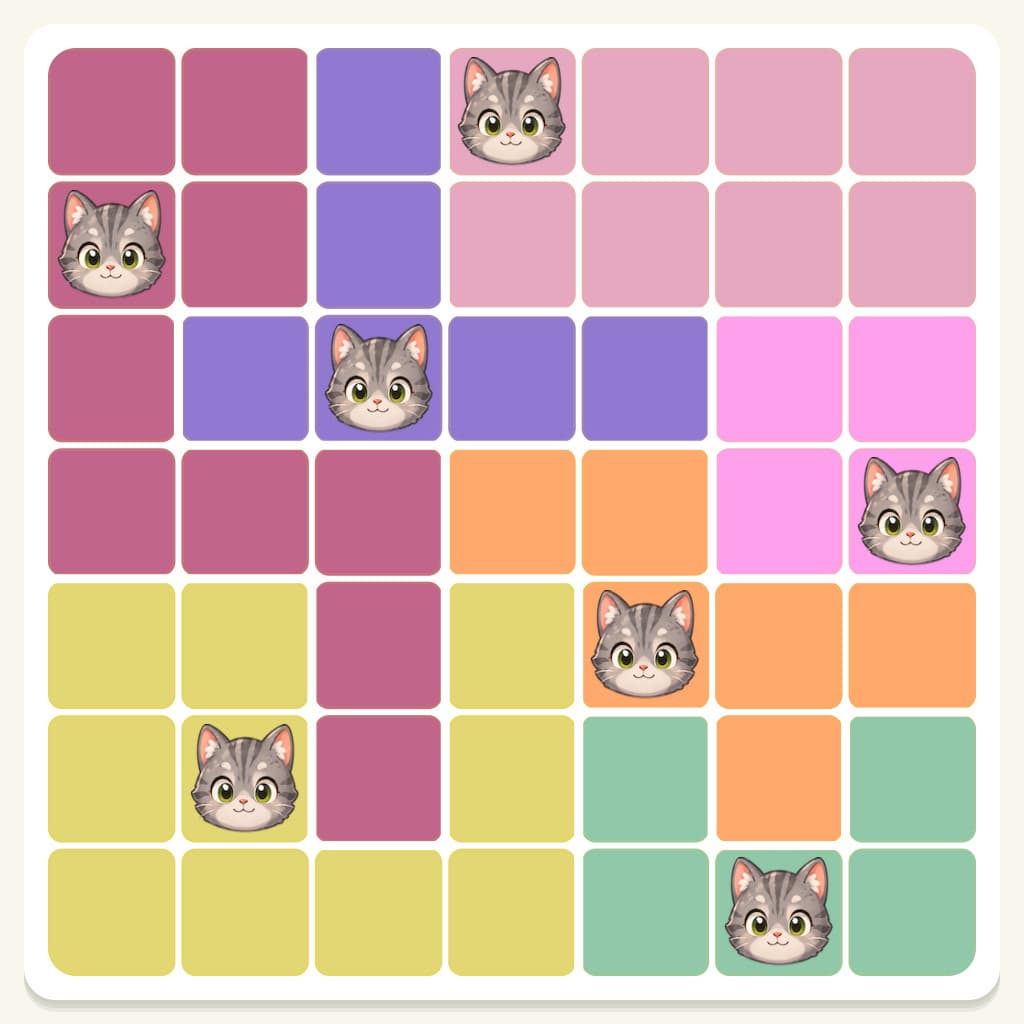 Meowdoku Level 851 Answer, Cheat & Solution