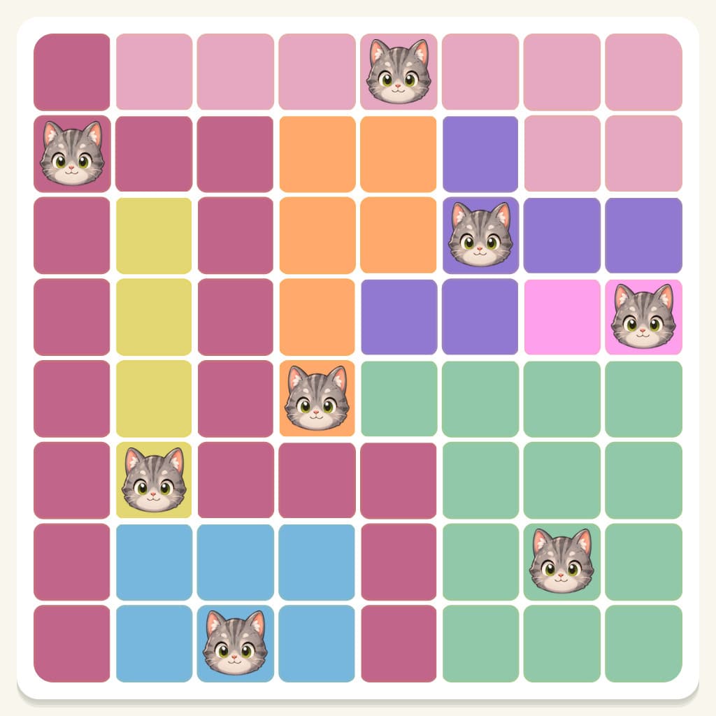 Meowdoku Level 792 Answer, Cheat & Solution