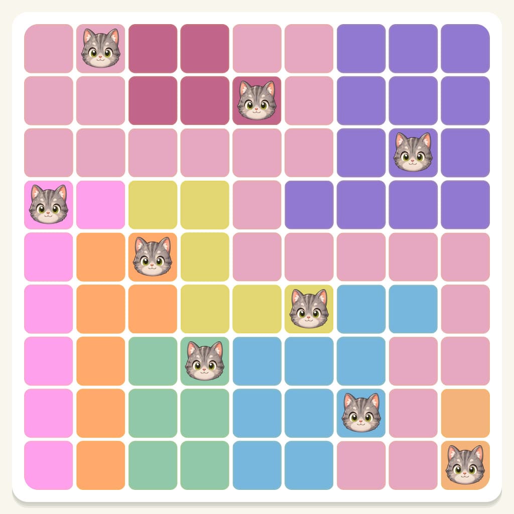 Meowdoku Level 918 Screenshot