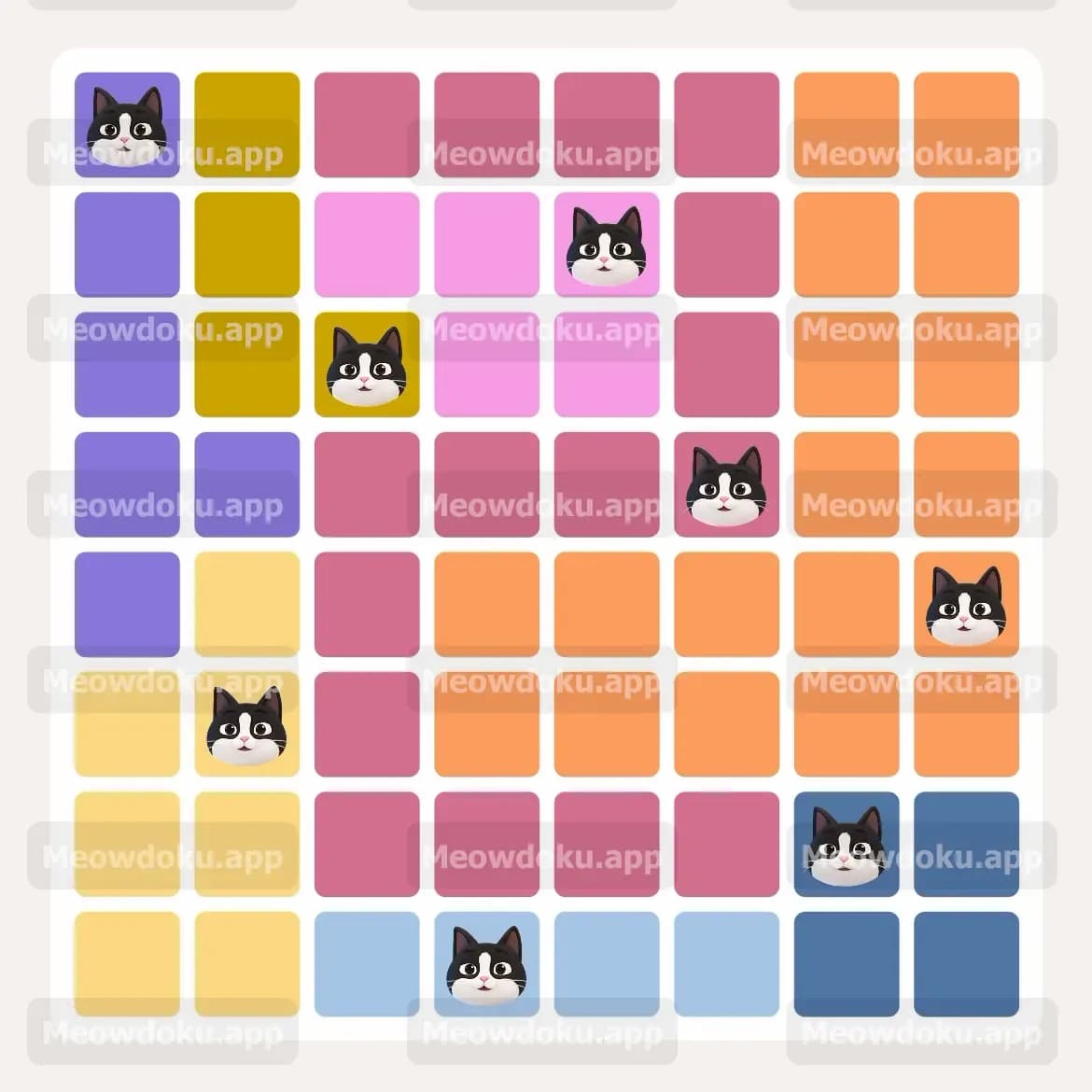 Meowdoku Level 20 Screenshot