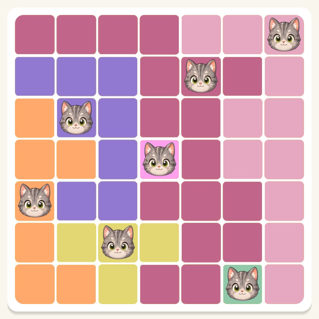 Meowdoku Level 49 Screenshot