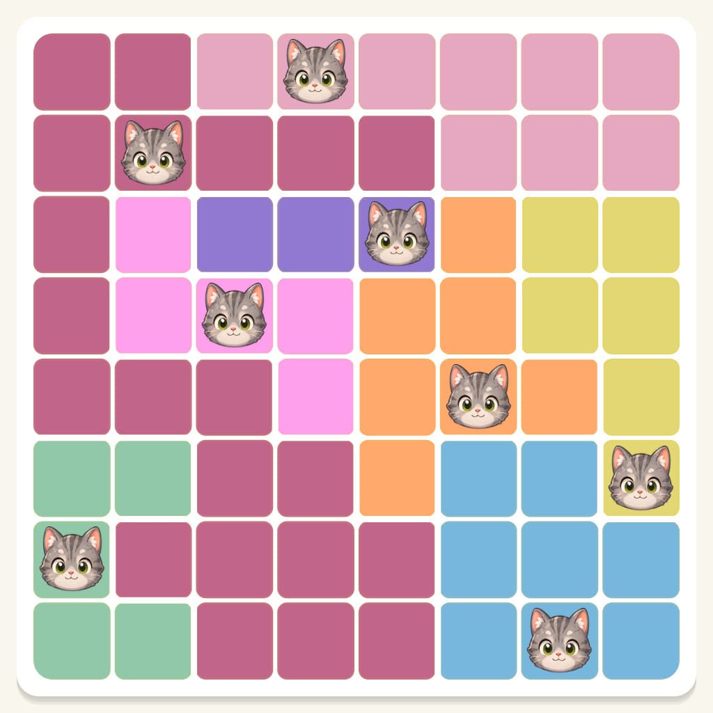 Meowdoku Level 849 Screenshot