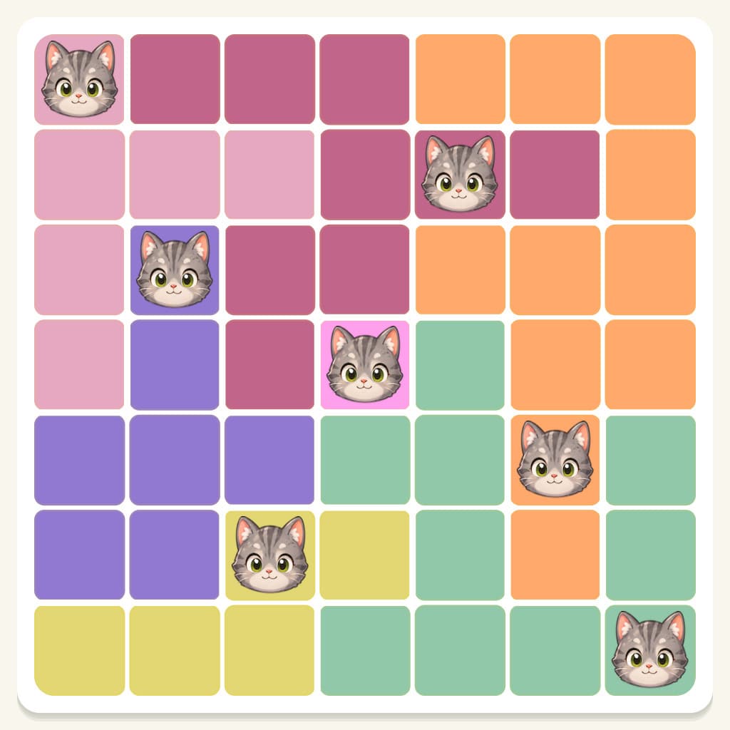 Meowdoku Level 336 Answer, Cheat & Solution