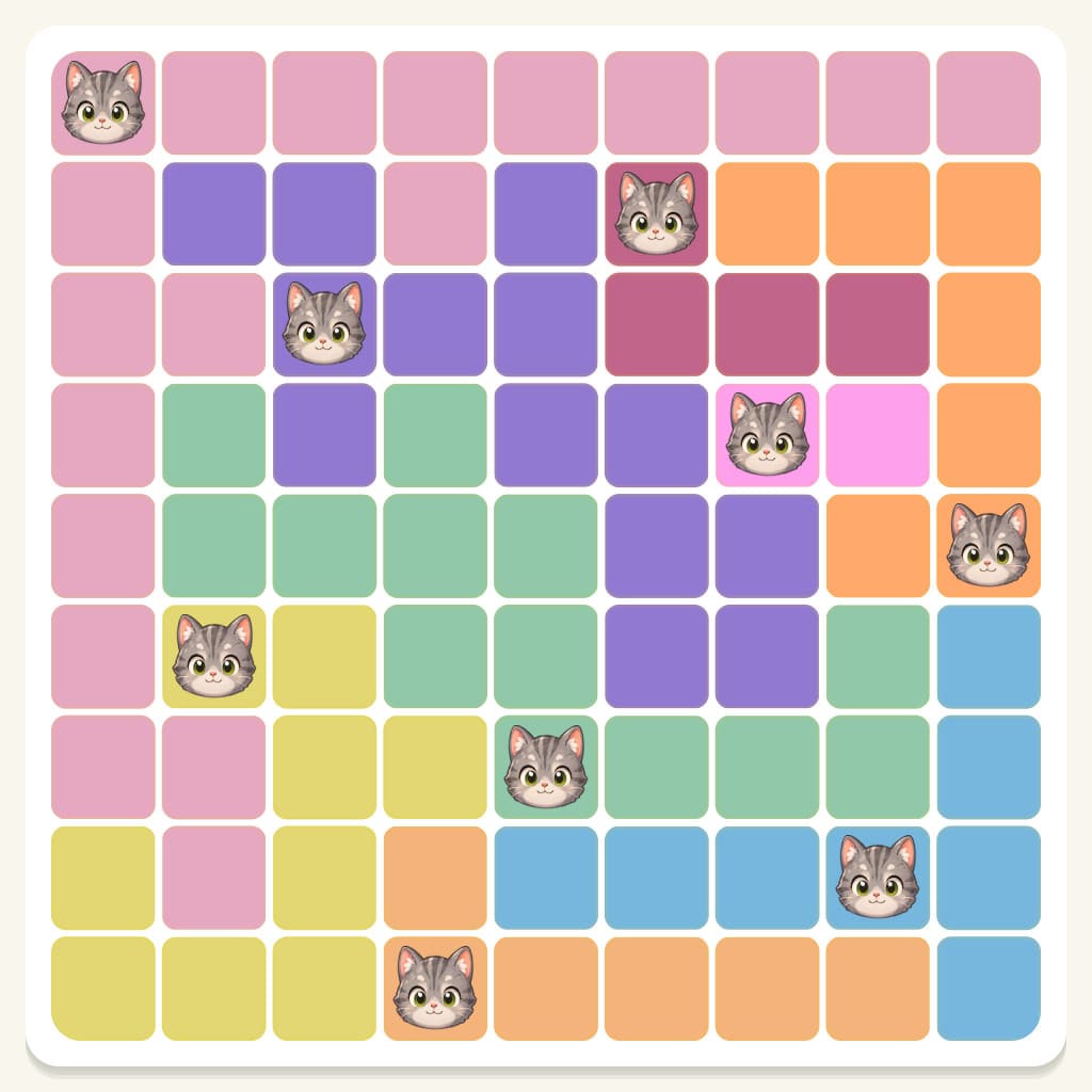 Meowdoku Level 464 Screenshot