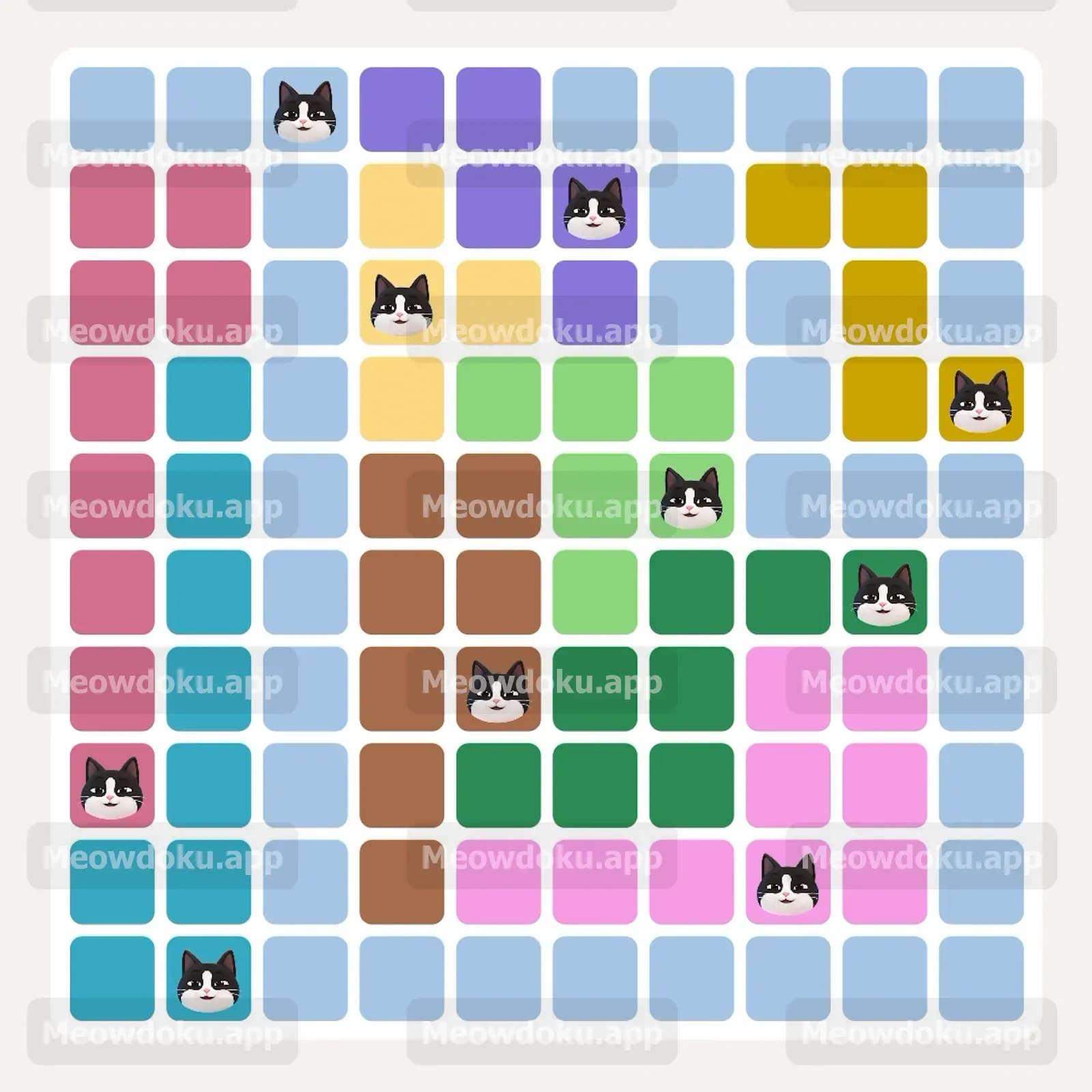 Meowdoku Level 236 Screenshot