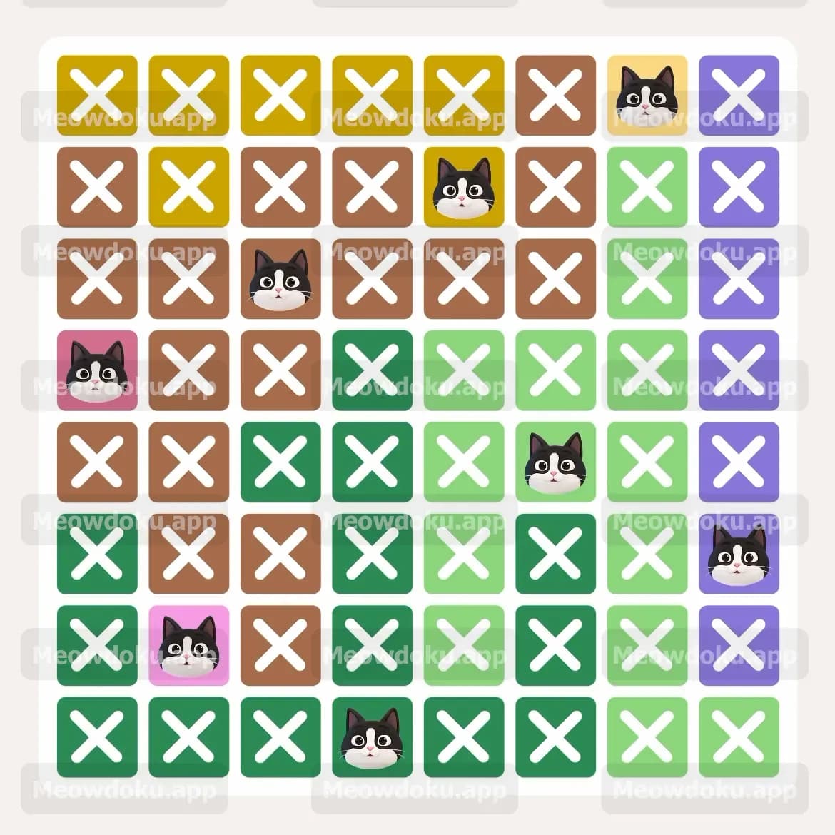 Meowdoku Level 9 Screenshot