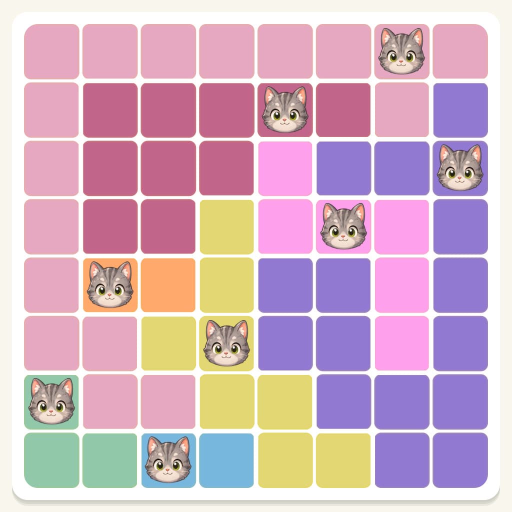Meowdoku Level 907 Screenshot