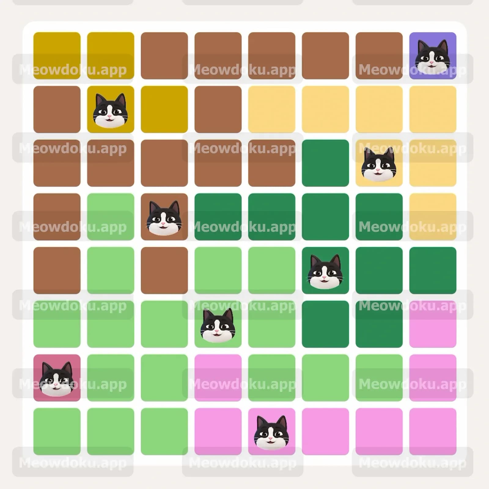 Meowdoku Level 241 Screenshot