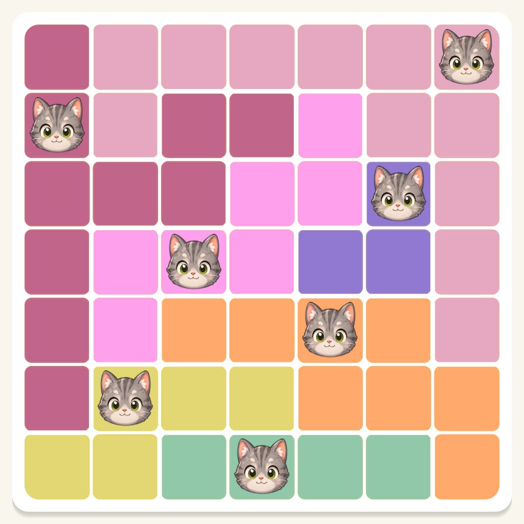 Meowdoku Level 661 Answer, Cheat & Solution