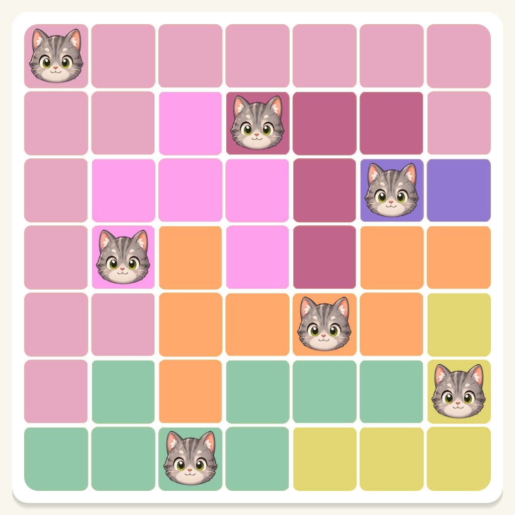 Meowdoku Level 811 Answer, Cheat & Solution